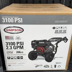 Gas Powered Pressure Washer 3100 PSI