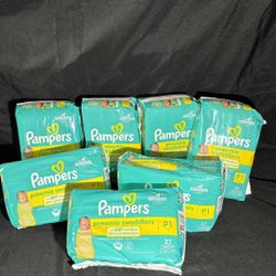 Pampers Preemie Swaddlers Skin Protection 
