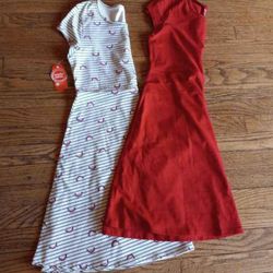 Girl Dress Set 2X (18) ~New Get Both