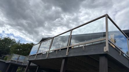 Northwest Clearview  glass rail