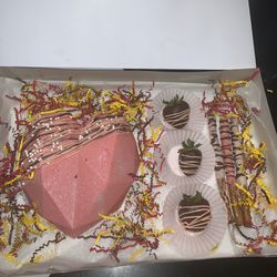 Breakable chocolate heart