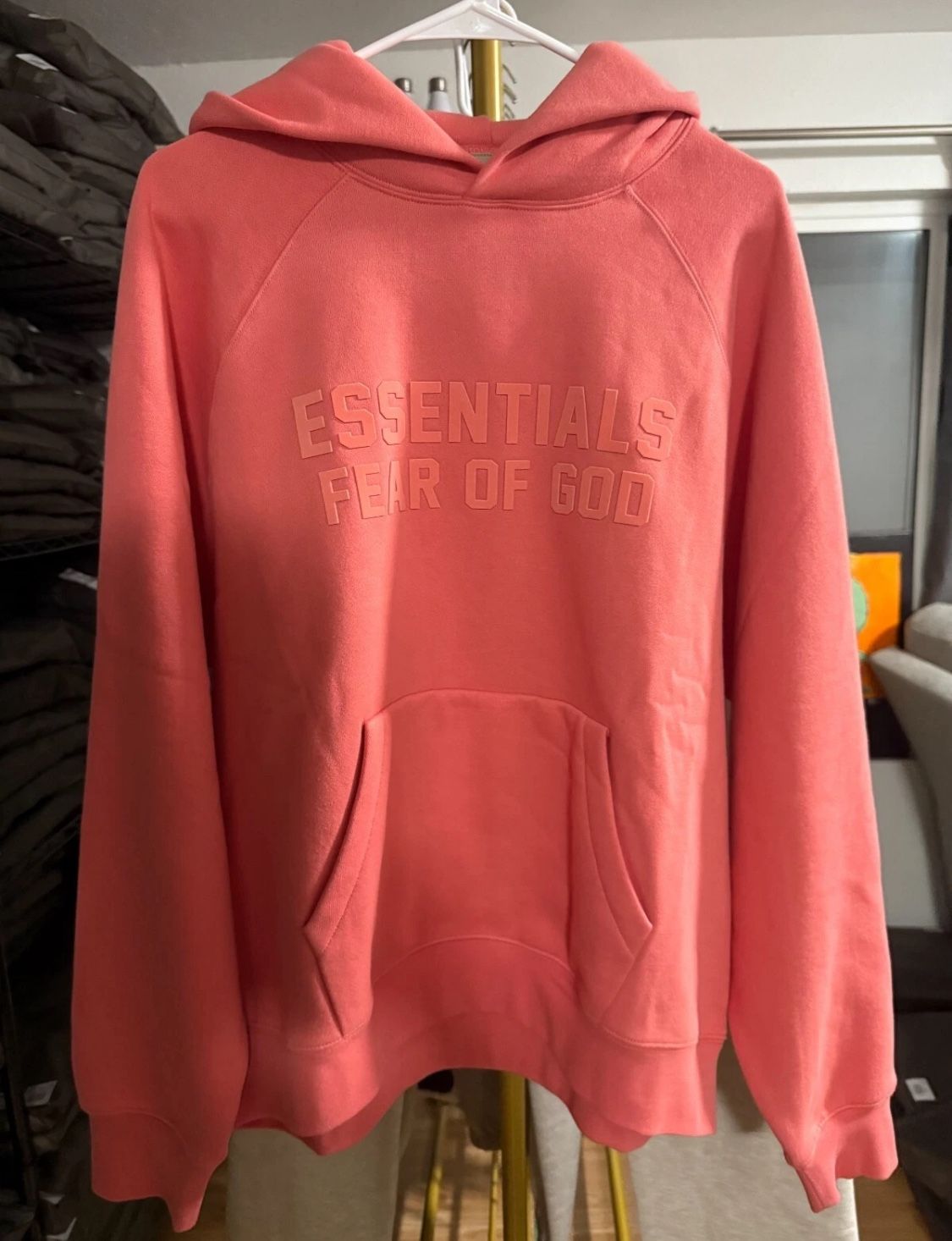 Essentials Coral Hoodie
