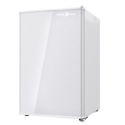 65L Solid Door 2.3 Cu.ft. Freestanding Under-Counter Mini Fridge in White
