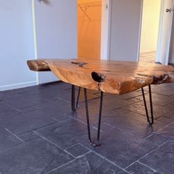 Live Edge Coffee Table 