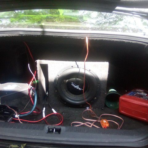 Skar Evl Sub In Box With 1000 Watt Audiopipe Amp 130 Firm