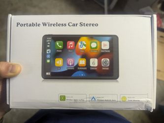 Portable wireless car stereo