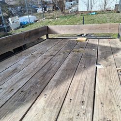 8x10 single axle trailer