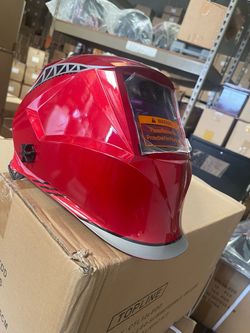 Auto darkening welding helmet hood mask
