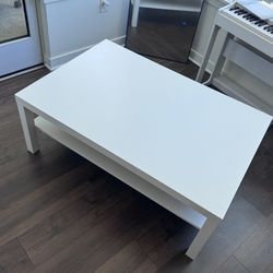 White Coffee Table – Minimalist Style
