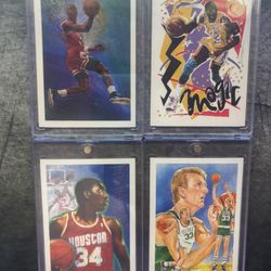 4 NBA LEGENDS Package 1990 NBAHOOPS
