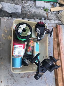 Fishing. shimano fx 3000, zebco 54, d.a.m. quick 220 And more stuff