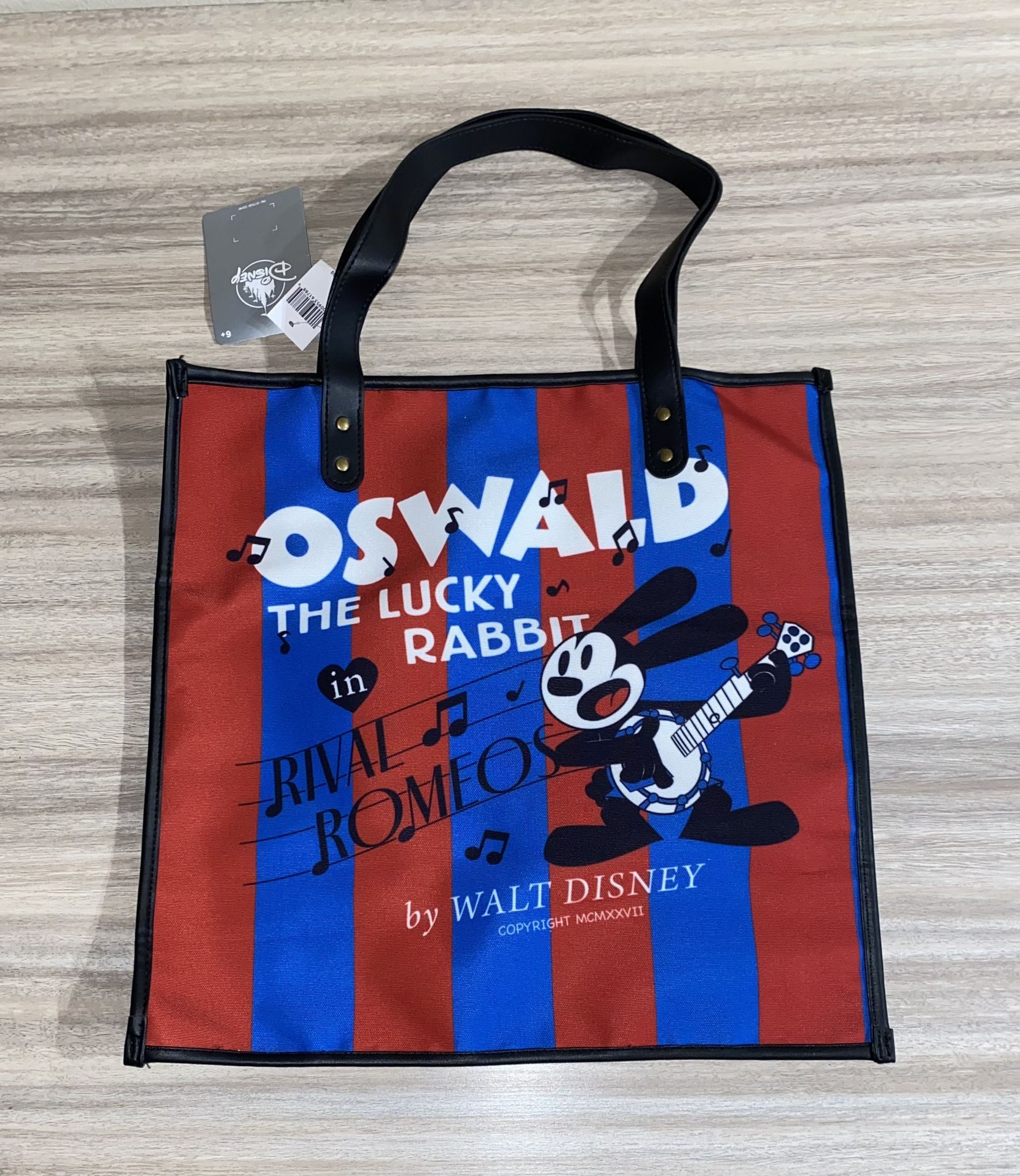 New Disney Oswald Bag Tote Lucky Rabbit Rival Romeos 2023 Disneyland