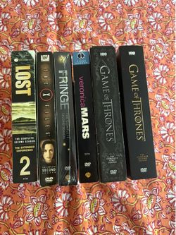 UPDATED: TV Show DVDs Game of Thrones, X-Files, Fringe, Veronica Mars