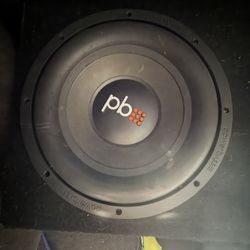 2 12’ Subwoofer With Box, Amp, Wiring, Ext. 