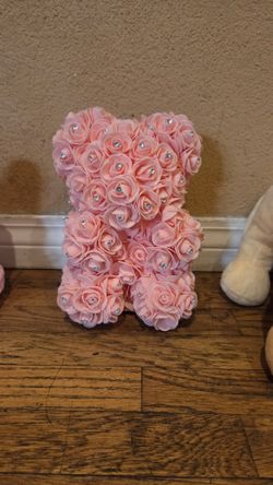 Pink Bear And Bunny