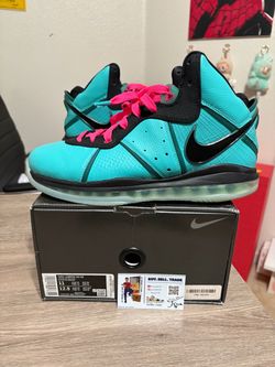 Size 11 - Nike LeBron 8 Retro 'South Beach' 2021 Basketball Shoes