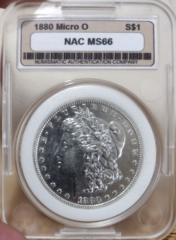 1880o  Morgan Silver Dollar Ms66