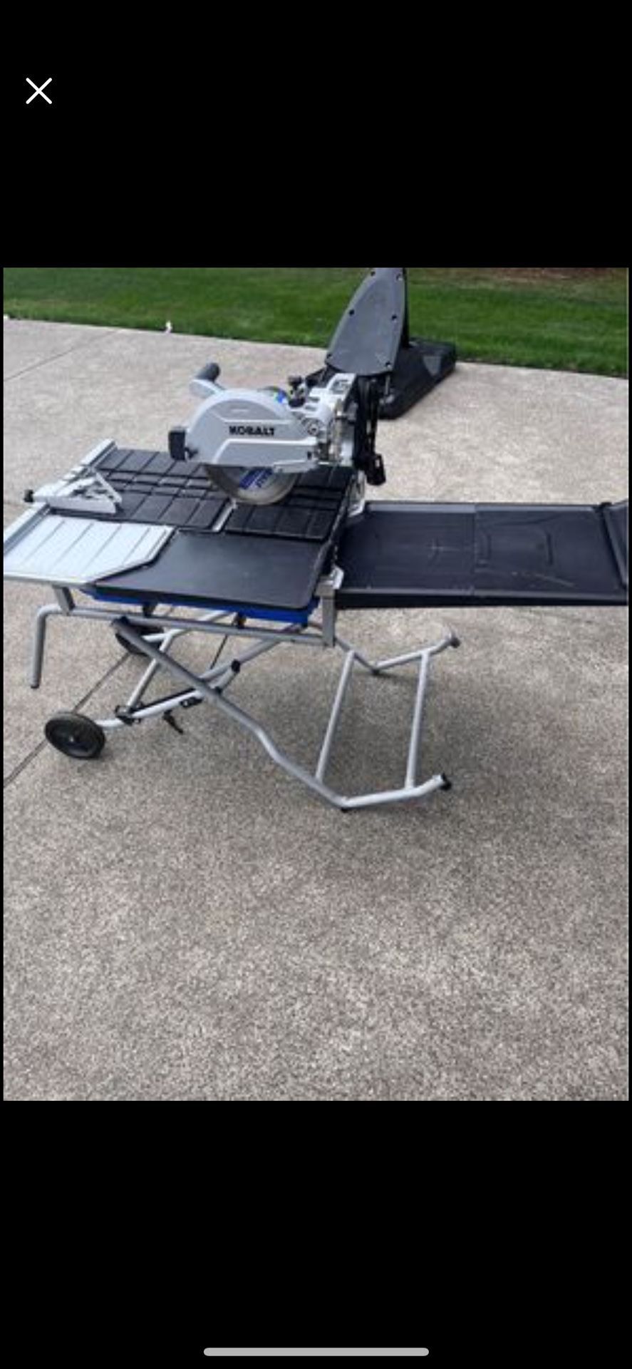 Kobalt Tile Saw