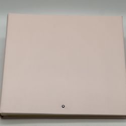 MONTBLANC PINK CALFSKIN LEATHER BABY GIRL PHOTO ALBUM NEW 100% GENUINE ~$330