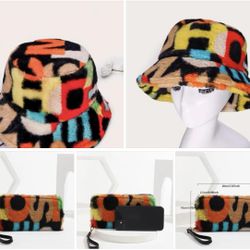 Bucket Hat With Wallet 