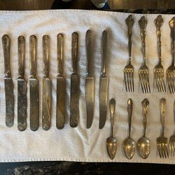 Vintage Silver Plated Silverware