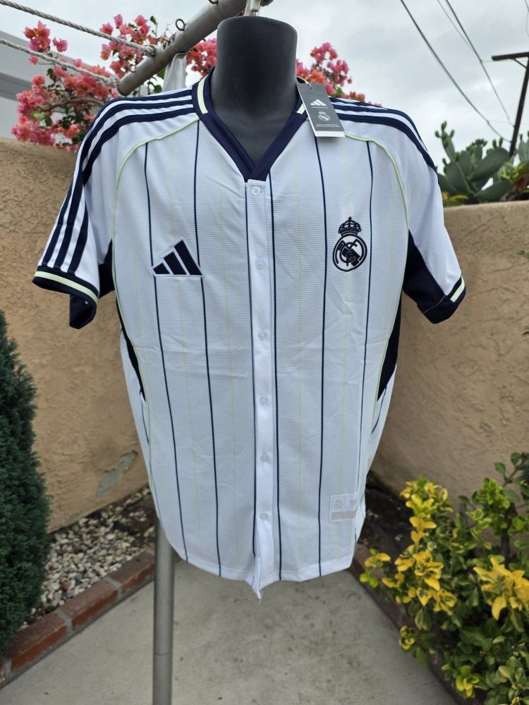 Real Madrid Baseball Jersey 2025