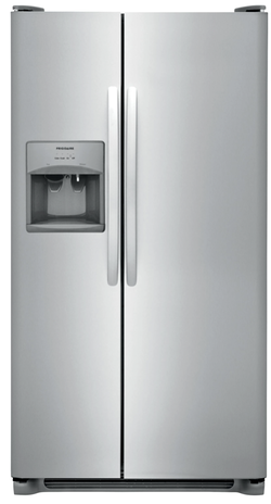 Frigidaire 22 CU FT side by with extra water filter