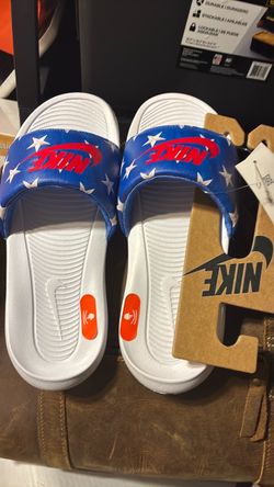 Nike Slide Sandals USA Stars Print