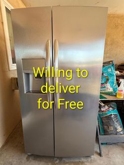 Frigidaire Stainless Steel Refrigerator (Fully Functioning