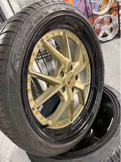 19” f1r wheels and tires on sale 5x114.3  wheels