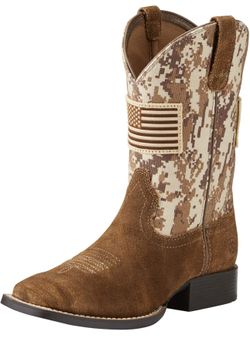Ariat Boys' Patriot Western Boots