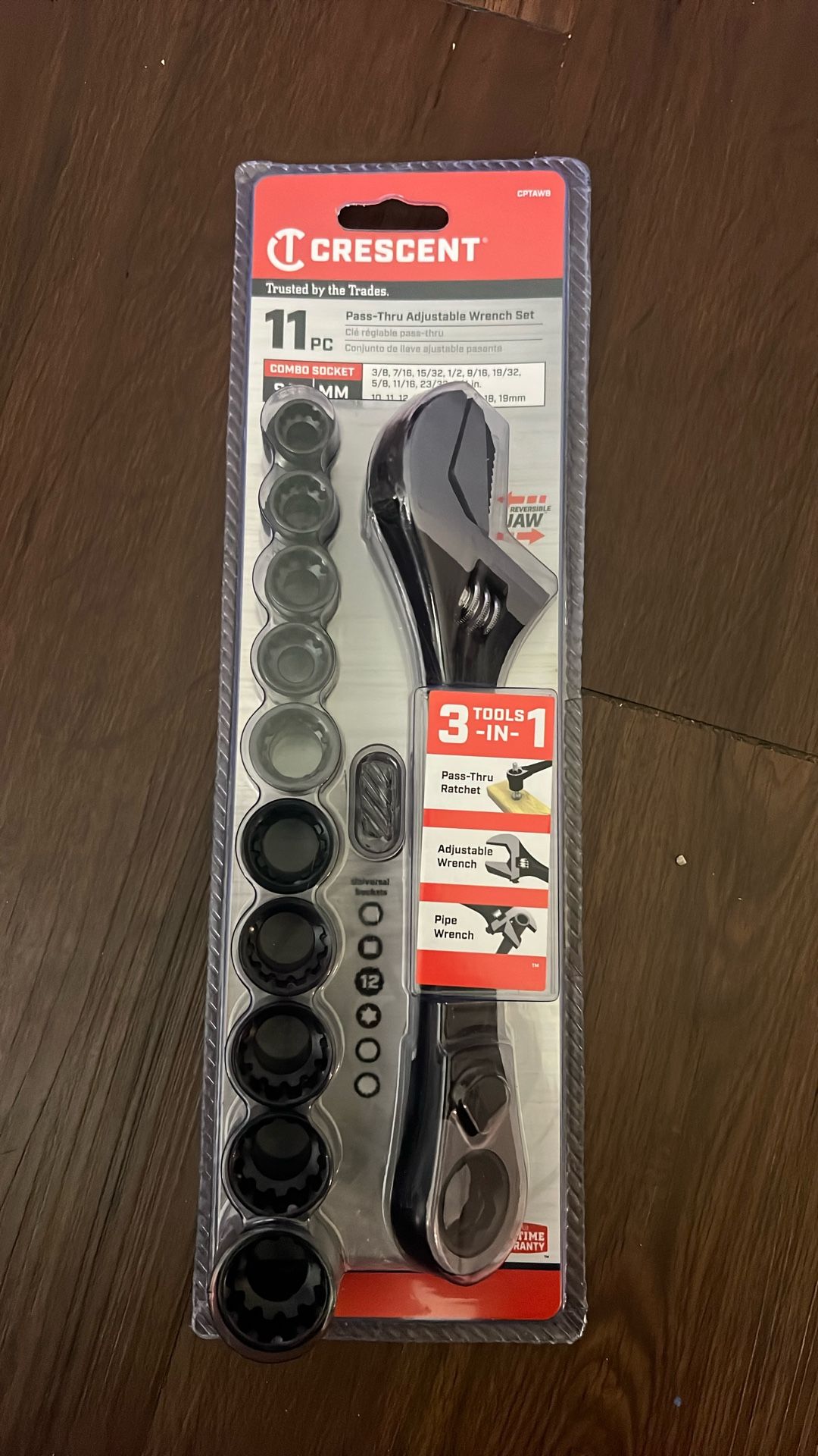 Crescent 11 Piece Socket Wrench Combo