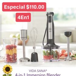 Batidora Manual 4En1 Muele Bate Machaca Y Pica Especial $110.00 Princess House Ventas Finales 