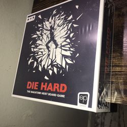 Die Hard The Nakatomi Heist Board Game - Ripped Factory Sealed The OP Games
