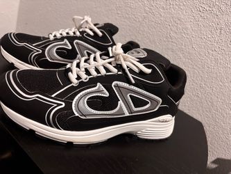 Dior B30 Sneakers Black and White size 40