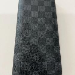 LV Brazza Damier Graphite Wallet