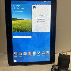 Samsung Galaxy Tab 4 SM-T530NU 10.1” 16GB android Wi-Fi tablet  READ AD