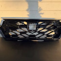 2023 - 2025 HONDA CR-V BLACK FRONT GRILLE OEM