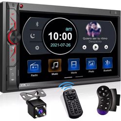 Double Din Car Multimedia System: 7 Inch HD Touchscreen Car Stereo Receiver