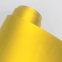 Satin Matte Gold Yellow 60ft X 5ft Vinyl Car Wrap