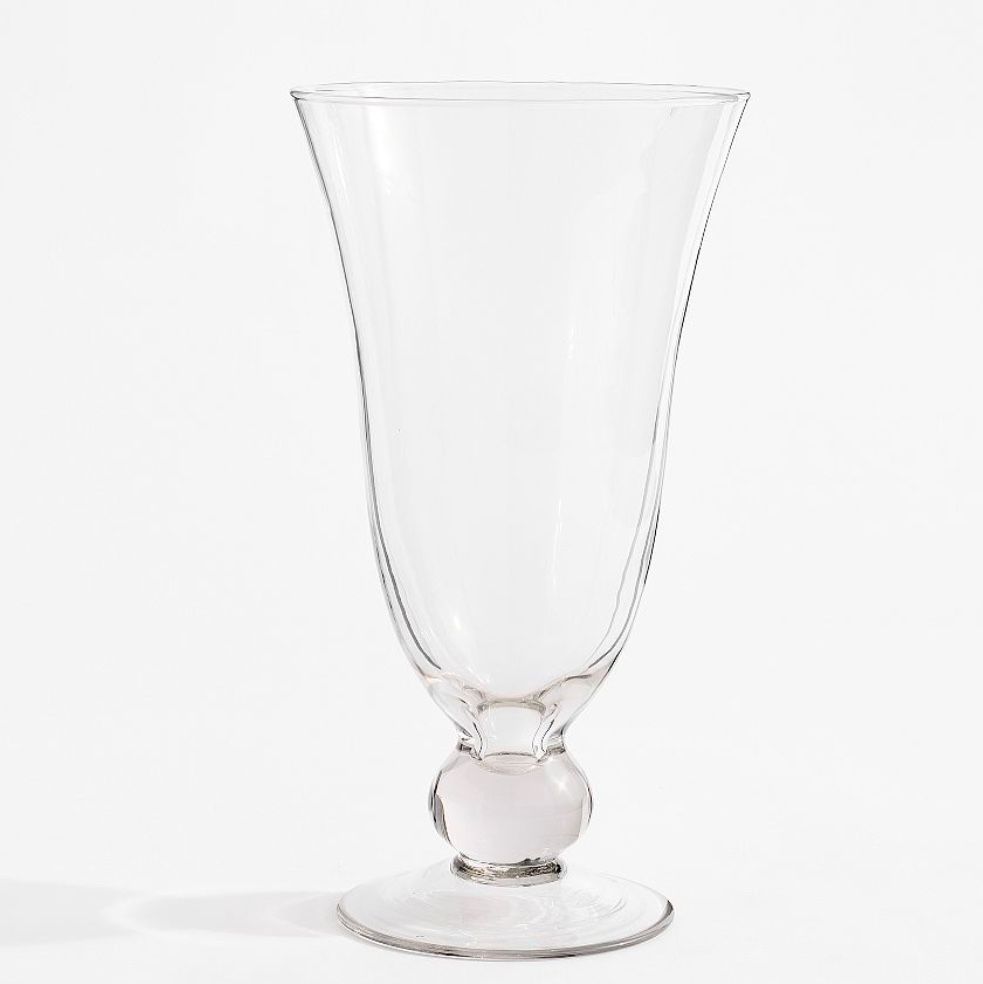 5 - 14.5” Tall Footed Glass Vase