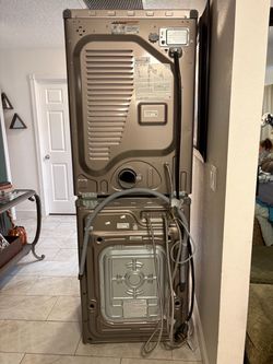 Washer and dryer set