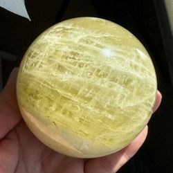Lemon Quartz Sphere