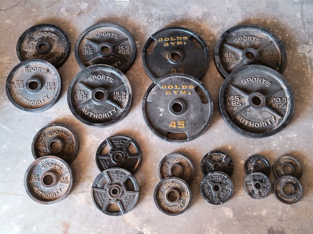 Olympic Weights 370 Lbs