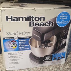 HAMILTON BEACH STAND MIXER 6 SPEEDS