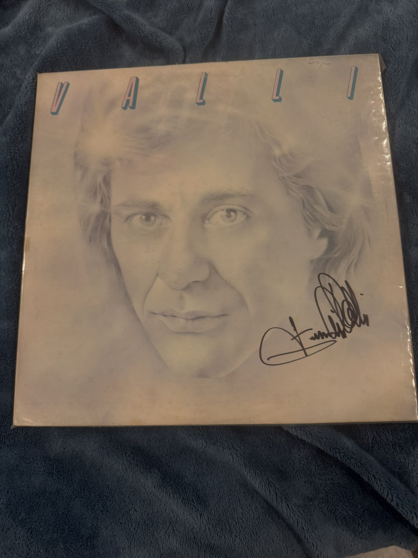 Official signed Frankie Valli Vinyl