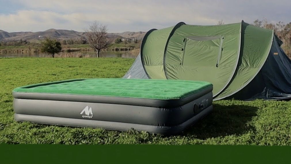 Air Mattress / AYAMAYA NATURE NEST WITH BUILT-IN / DETACHABLE PUMP