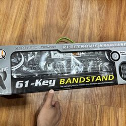 Brand New 61 Keys Black Digital Music Electronic Keyboard KeyBoard Electric Piano Gift Musical Instrument