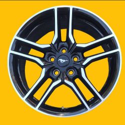 Four 18-23 FORD MUSTANG WHEEL RIM 18X8.0J W/ TPMS SENSOR & CENTER CAP OEM