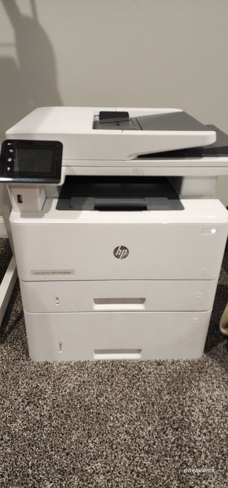 ** like new laser jet pro mfp m428fdw printer